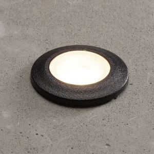 Fumagalli Aldo LED downlight round black/clear 3,000 K