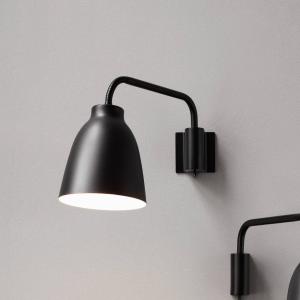 FRITZ HANSEN Caravaggio wall lamp, black