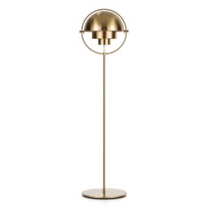 GUBI Multi-Lite floor lamp, height 148 cm, brass/brass