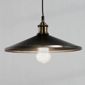 Globo Viktor Pendant Lamp in Aluminium, Black