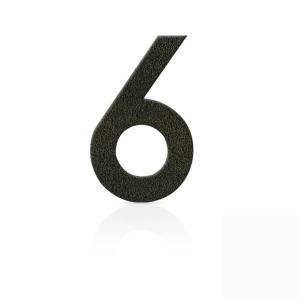 HEIBI Stainless steel numbers figure 6, mocha brown