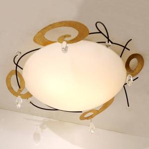 Holländer Tasteful ceiling lamp CASINO with crystal