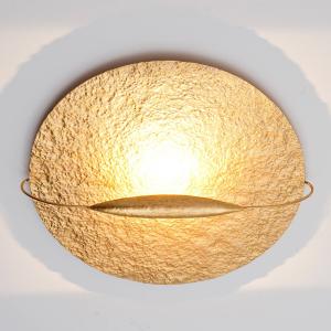 Holländer Gold-coloured LED ceiling lamp Satellite