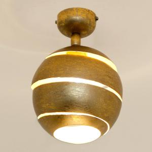Holländer Pivotable ceiling light Suopare in gold