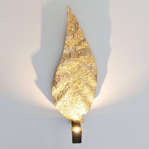 Holländer Gamba LED wall light, leaf shape