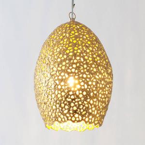 Holländer Cavalliere pendant light, gold, Ø 22 cm