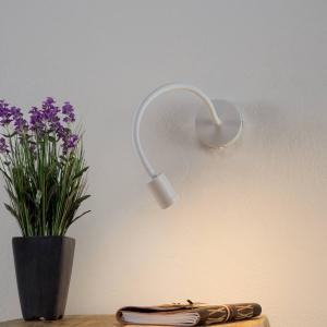 Ideallux Flexible Focus LED wall light, white