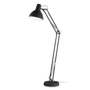 Ideallux Ideal Lux Wally floor lamp articulated arm, black