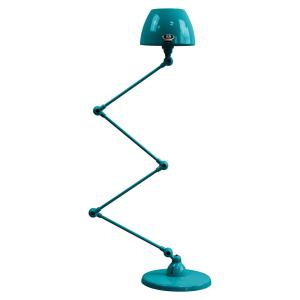Jieldé Aicler AIC433 articulated floor lamp, blue