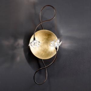 Kögl Fiorella wall light, two-bulb, clear