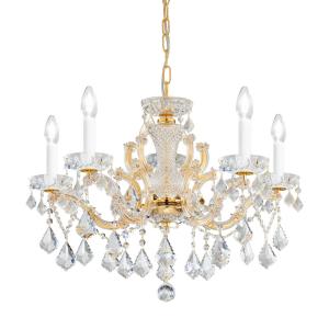 KOLARZ Maria Louise chandelier crystal 5-bulb