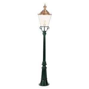 K.S. Verlichting Flores lamp post, green