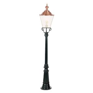 K.S. Verlichting Flores lamp post, black
