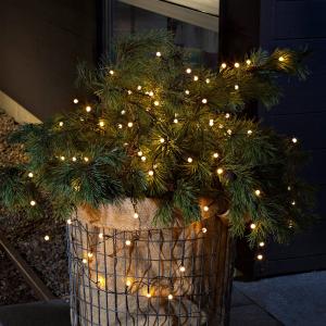 Konstsmide Christmas 40-bulb LED outdoor string lights ww b…