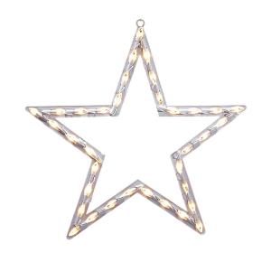 Konstsmide Christmas LED window silhouette Star for indoors…