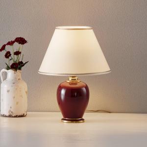 austrolux Charming table lamp Bordeaux H: 34 cm/ D: 25 cm