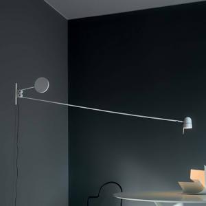 Luceplan Extravagant LED wall light Counterbalance, White