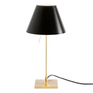 Luceplan Costanzina table lamp brass black