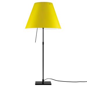 Luceplan Costanza table lamp D13 black/yellow