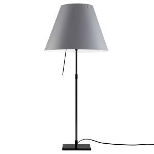 Luceplan Costanza Table lamp D13 black/concrete grey