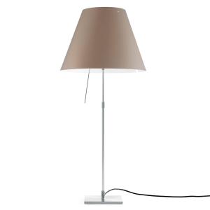 Luceplan Costanza table lamp D13i aluminium/nougat