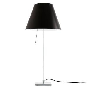 Luceplan Costanza table lamp D13if aluminium/black