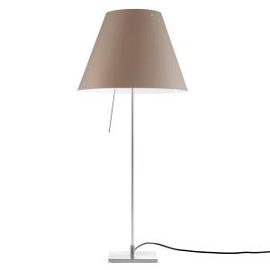 Luceplan Costanza table lamp D13if aluminium/nougat