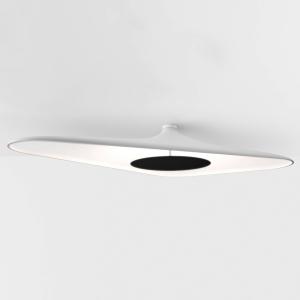 Luceplan Soleil Noir LED ceiling light, white