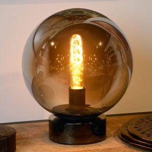 Lucide Glas table lamp Jorit in spherical shape, 25 cm