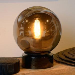 Lucide Jorit - Glas table lamp with spherical shade 20cm