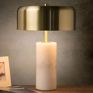 Lucide Mirasol table lamp white marble