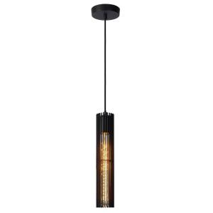Lucide Lionel pendant light with lampshade made of metal st…