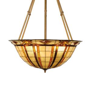 Clayre&Eef Tiffany style - elegant hanging lamp Machi