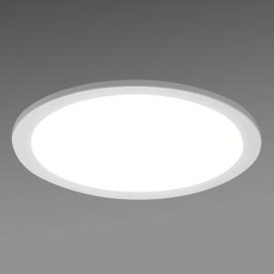 Lenneper Round LED recessed downlight SBLG, 3,000 K
