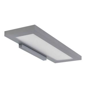 Lenneper LED wall light CWP with opal panel, 30 W