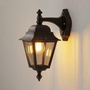 LCD Copper-coloured outdoor wall light Toulouse, pendant