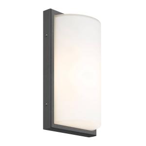 LCD 039 outdoor wall light, stainless steel, graphite
