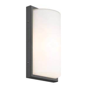 LCD 039 LED outdoor wall lamp stainless steel graphite