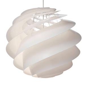LE KLINT Swirl 3 large – hanging light, white