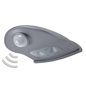 LEDVANCE Door Down LED outdoor wall light, silver