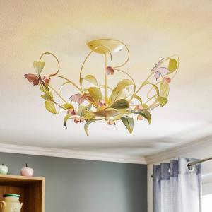 Luminex Butterfly ceiling lamp, 5-bulb