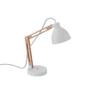 Lamkur Skansen table lamp, adjustable, grey