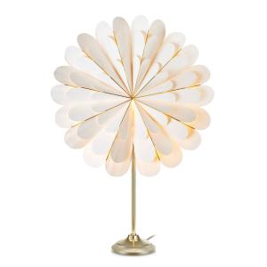 Markslöjd Marigold decorative star as table lamp white/bras…