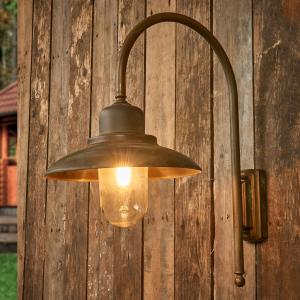 Moretti Luce Casale outdoor wall light height 60cm, antique…
