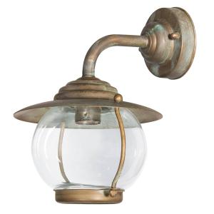 Moretti Luce Olivia - round shaped outdoor wall lamp IP44