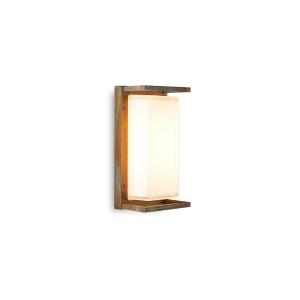 Moretti Luce Ice Cubic 3412 outdoor wall lamp antique brass