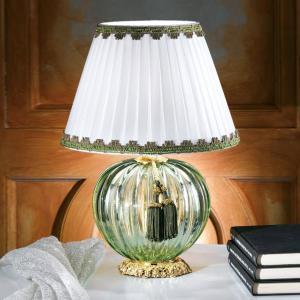 Masiero Maureen handsome table lamp with Murano glass
