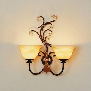 Menzel Florence two-bulb wall light