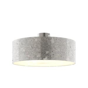 Rothfels Ceiling lamp Aura, coated with silver metal leaf