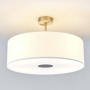 Rothfels GALA semi-flush ceiling lamp, 50cm, white chintz